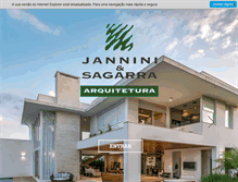 Tablet Screenshot of janninisagarra.com.br